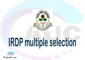 IRDP Multiple selection, IRDP multiple selected applicants, multiple selection IRDP, IRDP multiple Admission, IRDP Applicants with multiple selection