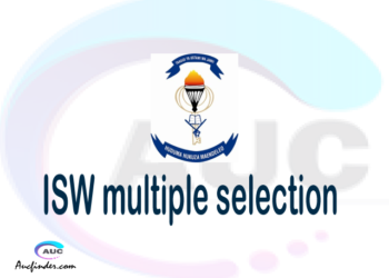 ISW Multiple selection, ISW multiple selected applicants, multiple selection ISW, ISW multiple Admission, ISW Applicants with multiple selection