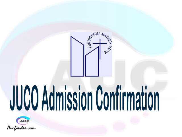 JUCO confirmation code, how to confirm JUCO admission, JUCO confirm admission, JUCO verification code, JUCO TCU confirmation code - confirm your admission at the Jordan University College JUCO