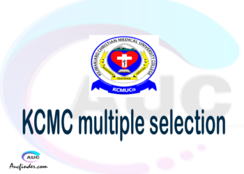 KCMC Multiple selection, KCMC multiple selected applicants, multiple selection KCMC, KCMC multiple Admission, KCMC Applicants with multiple selection