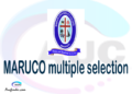 MARUCO Multiple selection, MARUCO multiple selected applicants, multiple selection MARUCO, MARUCO multiple Admission, MARUCO Applicants with multiple selection