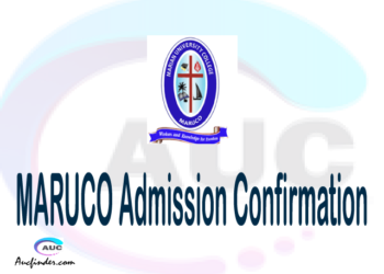 MARUCO confirmation code, how to confirm MARUCO admission, MARUCO confirm admission, MARUCO verification code, MARUCO TCU confirmation code - confirm your admission at the Marian University College MARUCO