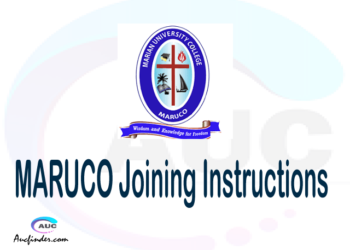 MARUCO joining instructions pdf MARUCO joining instructions pdf MARUCO joining instruction Joining Instruction MARUCO Marian University College joining instructions