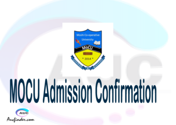 MOCU confirmation code, how to confirm MOCU admission, MOCU confirm admission, MOCU verification code, MOCU TCU confirmation code - confirm your admission at the Moshi Cooperative University MOCU