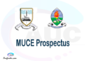 MUCE prospectus 2021/2022 MUCE prospectus 2021 pdf MUCE prospectus postgraduate MUCE undergraduate prospectus 2021/2022