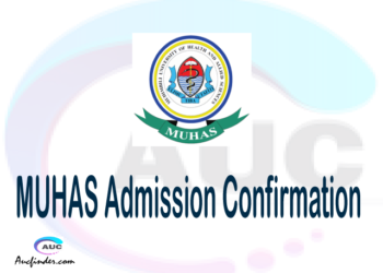 MUHAS confirmation code, how to confirm MUHAS admission, MUHAS confirm admission, MUHAS verification code, MUHAS TCU confirmation code - confirm your admission at the Muhimbili University of Health & Allied Sciences MUHAS