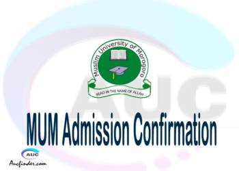MUM confirmation code, how to confirm MUM admission, MUM confirm admission, MUM verification code, MUM TCU confirmation code - confirm your admission at the Muslim University of Morogoro MUM
