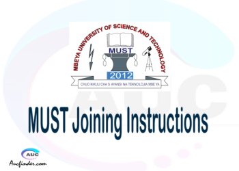 MUST joining instructions pdf MUST joining instructions pdf MUST joining instruction Joining Instruction MUST Mbeya University of Science and Technology joining instructions
