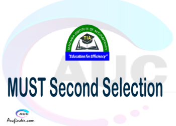 Find MUST second selection - MUST second round selected applicants - MUST second round selection, MUST selected applicants second round, MUST second round selected students