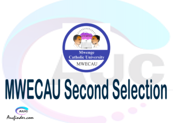 Find MWECAU second selection - MWECAU second round selected applicants - MWECAU second round selection, MWECAU selected applicants second round, MWECAU second round selected students