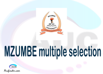 Mzumbe University Multiple selection, Mzumbe University multiple selected applicants, multiple selection Mzumbe University, Mzumbe University multiple Admission, Mzumbe University Applicants with multiple selection