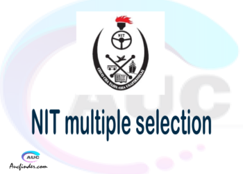 NIT Multiple selection, NIT multiple selected applicants, multiple selection NIT, NIT multiple Admission, NIT Applicants with multiple selection