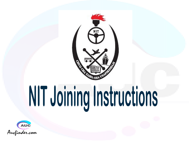 NIT joining instructions pdf NIT joining instructions pdf NIT joining instruction Joining Instruction NIT National Institute of Transport joining instructions