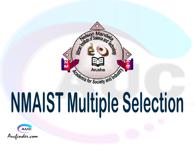 , NMAIST multiple selected applicants, multiple selection NMAIST, NMAIST multiple Admission, NMAIST Applicants with multiple selection