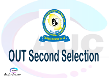Find OUT second selection - OUT second round selected applicants - OUT second round selection, OUT selected applicants second round, OUT second round selected students