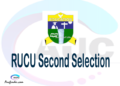 Find RUCU second selection - RUCU second round selected applicants - RUCU second round selection, RUCU selected applicants second round, RUCU second round selected students