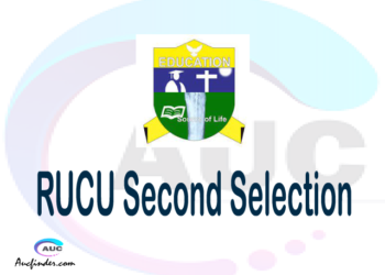 Find RUCU second selection - RUCU second round selected applicants - RUCU second round selection, RUCU selected applicants second round, RUCU second round selected students