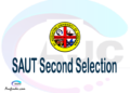 Find SAUT second selection - SAUT second round selected applicants - SAUT second round selection, SAUT selected applicants second round, SAUT second round selected students