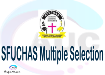 SFUCHAS Multiple selection, SFUCHAS multiple selected applicants, multiple selection SFUCHAS, SFUCHAS multiple Admission, SFUCHAS Applicants with multiple selection