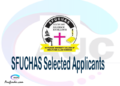 SFUCHAS selected applicants 2021/22 pdf, Majina ya waliochaguliwa St. Francis University College of Health and Allied Sciences, St. Francis University College of Health and Allied Sciences selected applicants, St. Francis University College of Health and Allied Sciences SFUCHAS Selected candidates 2021, St. Francis University College of Health and Allied Sciences SFUCHAS Selected students