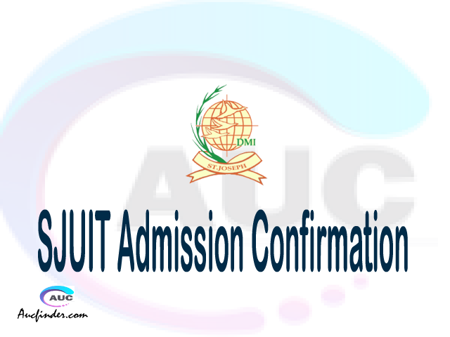 SJUIT confirmation code, how to confirm SJUIT admission, SJUIT confirm admission, SJUIT verification code, SJUIT TCU confirmation code - confirm your admission at the St. Joseph University in Tanzania SJUIT