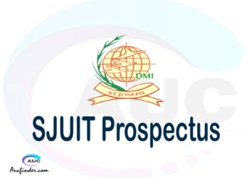 St. Joseph University in Tanzania SJUIT Prospectus 2023/2024 pdf