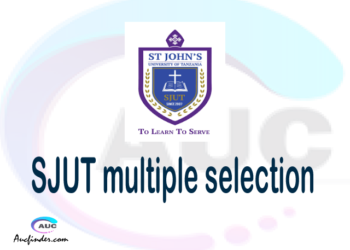 SJUT Multiple selection, SJUT multiple selected applicants, multiple selection SJUT, SJUT multiple Admission, SJUT Applicants with multiple selection