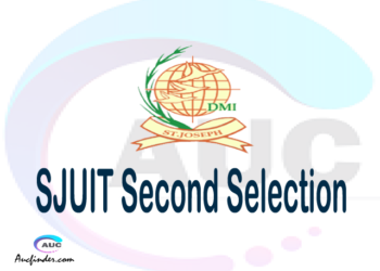 Find SJUT second selection - SJUT second round selected applicants - SJUT second round selection, SJUT selected applicants second round, SJUT second round selected students