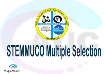 STEMMUCO multiple selected applicants, multiple selection STEMMUCO, STEMMUCO multiple Admission, STEMMUCO Applicants with multiple selection