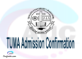 TUMA confirmation code, how to confirm TUMA admission, TUMA confirm admission, TUMA verification code, TUMA TCU confirmation code - confirm your admission at the Tumaini University Makumira TUMA