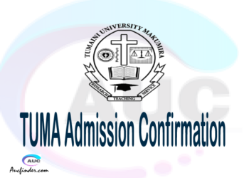 TUMA confirmation code, how to confirm TUMA admission, TUMA confirm admission, TUMA verification code, TUMA TCU confirmation code - confirm your admission at the Tumaini University Makumira TUMA