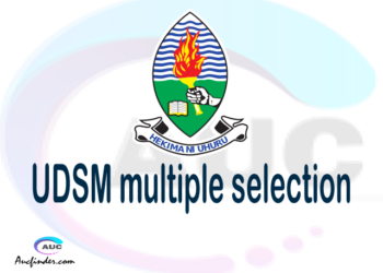 UDSM Multiple selection, UDSM multiple selected applicants, multiple selection UDSM, UDSM multiple Admission, UDSM Applicants with multiple selection