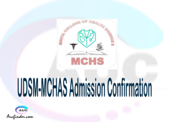 UDSM-​MCHAS confirmation code, how to confirm UDSM-​MCHAS admission, UDSM-​MCHAS confirm admission, UDSM-​MCHAS verification code, UDSM-​MCHAS TCU confirmation code - confirm your admission at the Mbeya College of Health and Allied Sciences UDSM-​MCHAS