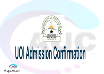 UOI confirmation code, how to confirm UOI admission, UOI confirm admission, UOI verification code, UOI TCU confirmation code - confirm your admission at the University of Iringa UOI