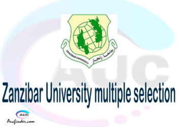 Zanzibar University Multiple selection, Zanzibar University multiple selected applicants, multiple selection Zanzibar University, ZU multiple Admission, Zanzibar University Applicants with multiple selection