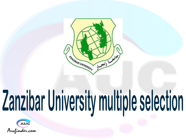 Zanzibar University Multiple selection, Zanzibar University multiple selected applicants, multiple selection Zanzibar University, ZU multiple Admission, Zanzibar University Applicants with multiple selection