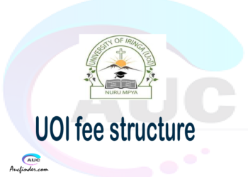 UOI fee structure 2021, University of Iringa fees, University of Iringa fee structure, University of Iringa tuition fees, University of Iringa (UOI) fee structure