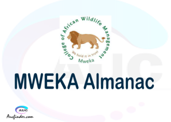 CAWM MWEKA almanac College of African Wildlife Management almanac College of African Wildlife Management (CAWM MWEKA) almanac College of African Wildlife Management CAWM MWEKA almanac Download College of African Wildlife Management almanac