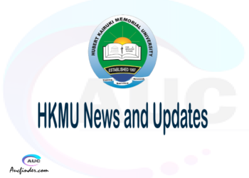 Hubert Kairuki Memorial University Announcements HKMU Announcements Hubert Kairuki Memorial University news HKMU news