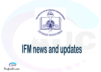 Institute of Finance Management Announcements IFM Announcements Institute of Finance Management news IFM news