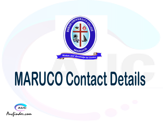 MARUCO Contact Address MARUCO phone number MARUCO address Marian University College contact address Marian University College contact