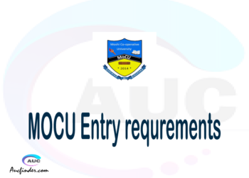 MOCU Admission Entry requirements MOCU Entry requirements Moshi Cooperative University Admission Entry requirements, Moshi Cooperative University Entry requirements sifa za kujiunga na chuo cha Moshi Cooperative University