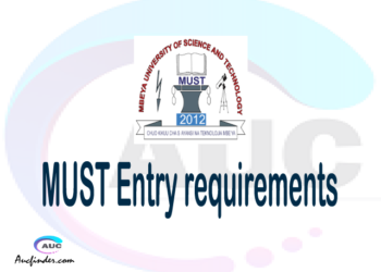 MUST Admission Entry requirements MUST Entry requirements Mbeya University of Science and Technology Admission Entry requirements, Mbeya University of Science and Technology Entry requirements sifa za kujiunga na chuo cha Mbeya University of Science and Technology