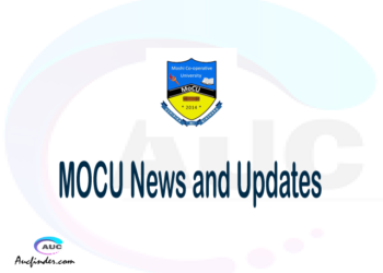 MOCU Announcements Moshi Cooperative University news MOCU news