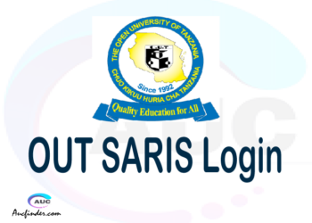 OUT SARIS, Open University of Tanzania Student Academic and Registration Information System, OUT login account My account, OUT login account, OUT login, OUT SARIS OUT login, OUT login to My account Login