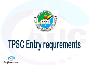 TPSC Admission Entry requirements TPSC Entry requirements Tanzania Public Service College Dar es salaam Campus Admission Entry requirements, Tanzania Public Service College Dar es salaam Campus Entry requirements sifa za kujiunga na chuo cha Tanzania Public Service College Dar es salaam Campus