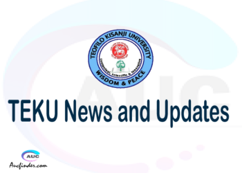 Teofilo Kisanji University Announcements TEKU Announcements Teofilo Kisanji University news TEKU news