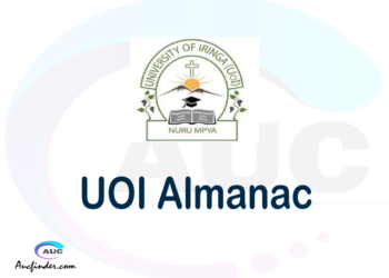 UOI almanac University of Iringa almanac University of Iringa (UOI) almanac University of Iringa UOI almanac Download University of Iringa almanac