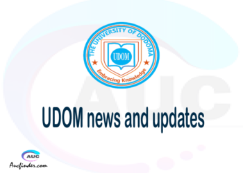 University of Dodoma Announcements UDOM Announcements University of Dodoma news UDOM news