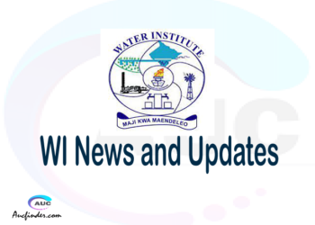 Water Institute Announcements WI Announcements Water Institute news WI news